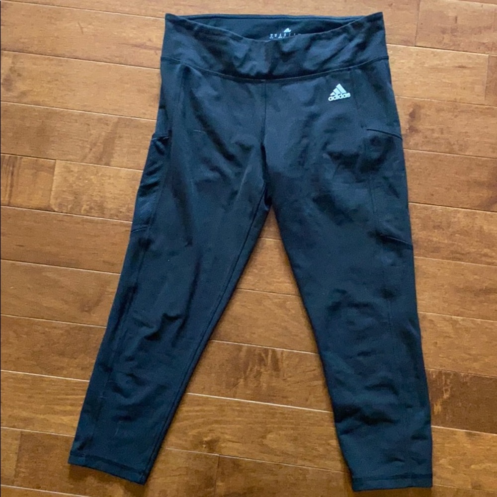 Adidas Climate cropped Athletic pants.
